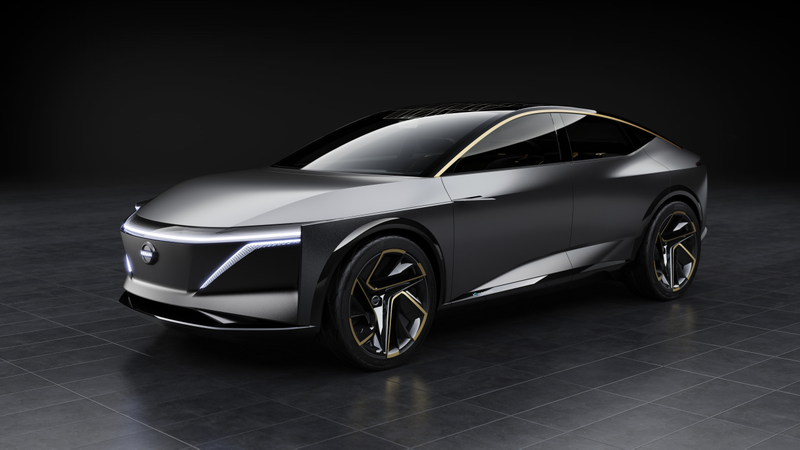 Illustration for article titled The Nissan IMs Concept Is An Electric Sport Sedan That Looks Pretty Sharp